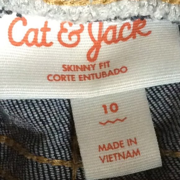 🎯Cat & Jack Skinny Fit Jeans (Like New)(Youth)🎯 - Picture 5 of 7